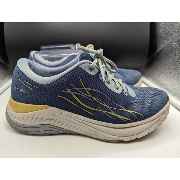 Dansko Women's Pace Sneakers - Blue Mesh EU 40 US 9 - Picture 2 of 11